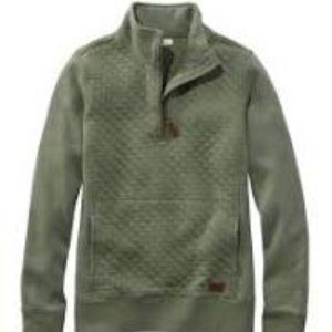 L.L. Bean Women's Quilted Quarter-Zip Pullover